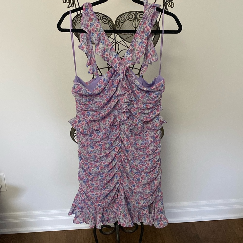 Floret studios floral halter dress. Brand new with tags
